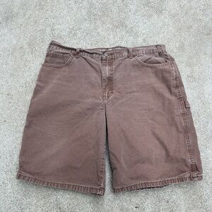 Dickies Brown Cargo Shorts Relaxed Fit